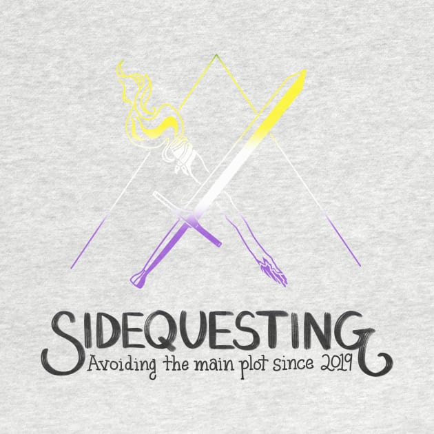 Nonbinary Sidequesting Logo by Sidequesting